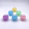 65mm Gashapon Shell 6,5cm Cor Macaron Translúcida Gashapon Shell Bola de Brinquedo Gashapon Shell Atacado