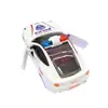 Brinquedo elétrico infantil simulação de iluminação 3D porta abre carro de polícia menino bebê Música Crianças quebra-cabeça carro esportivo carro