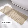 Alfombrilla antideslizante para baño, alfombrilla de ventosa de PVC para bañera de baño, masaje de pies, diseño hueco para drenaje, previene caídas