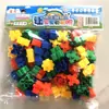 Frete Grátis Atacado Brinquedo Infantil Blocos de Montar Plástico Mosaico Encaixe Jardim de Infância Beneficiando Inteligência Caixa Digital Meninas Meninos