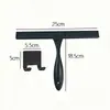 Limpador de Vidro, Limpador de Aço Inoxidável, Lâmina de Silicone, Limpador de Janelas Doméstico, Limpador para Bancadas de Banheiro