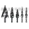 Acero de Alta Velocidad Acero para Rodamientos Hss4341 Acero Inoxidable Agujero Abierto Broca Escalonada Broca de Pagoda Broca de Expansión de Cuatro Ranuras