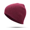 Comercio exterior transfronterizo gorro de lana tejido para hombre y mujer nuevo sin ala gorro melón gorro sandía otoño e invierno cálido gorro de moda