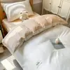 Juego de sábana y funda de edredón para dormitorio de estudiante universitario, algodón puro, 0.9m para camas individuales, juego de sábanas ajustables de 1.5m para literas