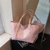 Bolsa de Trabajo Versátil de Gran Capacidad para Mujer de Comercio Exterior 2025 Nueva Moda Casual Simple Clase Bolso Tote de Hombro