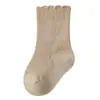 26 Pares de Meias para Bebê para Primavera e Outono, Meias Finas para Recém-Nascidos com Costura Dupla para Outono e Inverno, Adequadas para Bebês Fortinhos, Não Apertam as Pernas, Meias de Cano Médio para Crianças