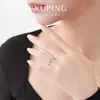 Anillo Hueco Simple Xuping Modelo Nuevo 2025 Elegante Piedra Artificial Estilo Ins Anillo Venta al por Mayor