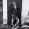 Diseño de Sentido Directo de Fábrica Suéter de Manga Larga para Hombre Tejido de Punto Falso de Dos Piezas Ropa Exterior de Nicho de Gama Alta Retro Americano