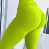 Amazon transfronteiriço AliExpress Calça bolha de quadril de pêssego textura de quadril elétrico collants de alta elasticidade cintura alta levanta bumbum calça de yoga