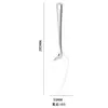 Juego completo de utensilios de cocina de acero inoxidable, cuchara, pala, sartén pequeña, pala para freír, cuchara de sopa, colador, escurridor plano, no magnético, juego de 11 piezas, se puede colorear