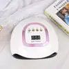 Máquina de fototerapia para unhas de alta potência 57 lâmpadas secagem rápida lâmpada para assar unhas modo indolor novo produto para comércio exterior lâmpada para unhas