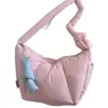 Minimalista de estilo coreano, gran capacidad, acolchado, moderno, nueva colección otoño/invierno para mujer: un bolso tote simple, versátil y elegante