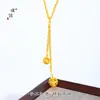 Collar con Borla de Hortensia y Perlas de Oro Arena Mismo Estilo de la Tienda de Oro Puzuo, Cadena para Clavícula de Gama Alta, Versátil y que Responde a la Moda para Mujer
