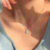 Collar con Candado en Forma de Corazón, Gargantilla de Lujo Ligero Estilo Ins Nicho, Nueva Cadena Minimalista para Clavícula, Regalo Genial y Discreto