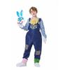 Comercio Exterior Europeo y Americano Amazon Halloween Cos Disfraz Disfraz Antropomórfico de Conejo para Niños Disfraz de Conejo de Pascua
