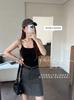 Bolsa de Polvo Empaque Carta Camisola Mujer Sexy Espalda Descubierta Ropa Exterior Almohadilla Integrada en el Pecho Hermoso Espalda Tubo Superior Top Interior