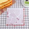 Fabricante Grado Alimenticio Desechable Papel para Plato Recubierto a Prueba de Aceite Horneado Hamburguesa Sándwich Tostada Papel para Envolver Personalización