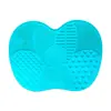 Esfoliador de Silicone para Maçã Esfoliante Portátil Ferramenta de Esfoliação Beleza Conjunto de Pincéis de Maquiagem Limpador Atacado de Fábrica
