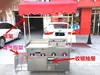 Carrinho de Barraca de Mercado Noturno, Panela Multifuncional para Espetinhos Fritos, Triciclo, Teppanyaki, Carrinho de Lanches Oden Frito