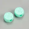 Cuentas Acrílicas Populares Transfronterizas, Cuentas Redondas con Agujero Grande de Cara Sonriente, Cuentas para Manualidades DIY Infantiles, Cuentas Sueltas de Colores Caramelo