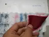 Tecido de Pelúcia Super Macio Bicolor Branco Tesouras de Pelo de Coelho Falso Esculpido Lenço Brinquedo de Pelo de Coelho Falso