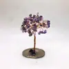 Árvore de Cristal Natural Atacado Árvore da Vida Peça de Ágata Árvore do Dinheiro Enfeites Transfronteiriços Presente de Abertura Árvore de Cristal Colorida