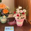 Día del Maestro Cerámica Dopamina Mini Maceta Arreglo Floral Hecho a Mano DIY Floricultura Material de Empaque Jarrón de Girasol Lote