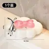 Jabonera con Forma de Nube con Diseño Creativo de Drenaje, Estilo Ins de Lujo Ligero, Alto Valor Estético, Popular en Línea, para Uso en el Baño del Hogar