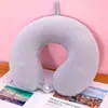 Almohada en Forma de U Protección Columna Cervical Adulto Color Sólido Almohada para Cuello en Forma de U Espuma Viscoelástica Almohada para Cuello de Avión Almohada Estudiante Viaje Siesta