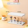 Rack de Exibição para Armazenamento de Caixas Surpresa Caixa de Armazenamento Feita à Mão Acrílico Bubble Mart Gabinete de Exibição Lego Rack de Armazenamento de Mesa