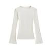 Venta al por mayor de comercio exterior 2025 Nuevo Otoño Moda para mujer Diseño casual suelto Nicho Tops de manga larga Camisetas
