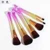 También set de brochas de maquillaje patrón de 6 tornillos cintura pequeña mango de brocha degradado pintura suelta herramientas de belleza para ojos en stock