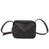 Bolsa Transversal Simples de Cor Sólida de Grande Capacidade por Atacado Bolsa Pequena Quadrada Coreana Versátil Bolsa de Ombro da Moda Bolsa Feminina