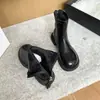 Botines Cortos para Mujer 2026 Estilo Nuevo Primavera Otoño Invierno Botas Individuales con Terciopelo Blanco Botas Adelgazantes Estilo Británico Botas de Moda Botines Chelsea
