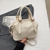 Bolsa Pequena Exclusiva Externa Feminina Nova Moda Primavera e Verão 2025 Bolsa Transversal Feminina Portátil Bolsa Boston Almofada