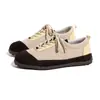 Zapatos de Entrenamiento Vintage Shougu de Nicho Estilo Old Money para Mujer Alemanes 2026 Nuevo Otoño Gamuza Cuero Genuino Versátiles Zapatos Casuales