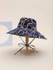 Nuevo sombrero de pescador de ala grande transfronterizo para mujer, de moda, de primavera y verano, plegable, con protección solar UV