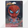 Empaque de Cartón Araña Saltarina Serie de Superhéroes Tema Decoración de Fiesta de Cumpleaños Diseño Globo de Película de Aluminio