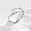 Anel Estrela Gato Personalizado Original Feminino Nicho Alto Padrão Luxo Leve Simples Ins Anel Aberto Simples Anel de Acessórios Yiwu