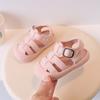 Estilo coreano Moda Verão Novo Bebê Sapatos de Criança Sandálias de Sola Macia Sandálias Simples Respiráveis para Meninos e Meninas de 1 a 3 anos de idade