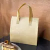 Bolsa de Aislamiento No Tejida Desechable para Repostería, Postres, Horneado y Almacenamiento en Frío, Empaque Espesado para Llevar con Asa