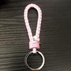 Chaveiro de Corda de Couro Trançado Chaveiro de Carro Chaveiro Pingente de Bolsa Acessórios Fabricante Atacado