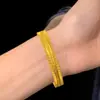 Nova Pulseira de Dez Mil Moedas com Cintura Vazada Moeda Método Antigo Design de Nicho Versátil de Alta Qualidade Personalidade Joia de Mão Presente