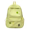 Mochila bordada floral estilo coreano para estudantes do ensino fundamental II e médio, alto valor estético, design único, mochila escolar de grande capacidade