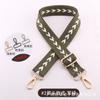 Correa de Hombro Gruesa Acolchada de 3.8CM de Ancho Correa Ajustable para Bolso Accesorios de Bolso de Hombro Cruzado Correa de Repuesto de Color Contrastante