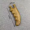 Pente de Massagem de Sândalo Pente de Massagem do Couro Cabeludo Pente Desobstruidor Massageador Pente de Massagem Imitação de Cinco Dedos Puxador de Tendão Facial e Ocular Pequeno Rake