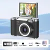 Câmera Digital 4K com Alto Número de Pixels e Alta Definição, Capaz de Selfies e Upload para Celulares, Adequada para Estudantes e Fotografia de Viagem, CCD Retrô