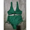 Nuevo bikini Amazon AliExpress europeo y americano en stock sexy multicolor bikini de tiras con nudo traje de baño para mujer