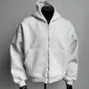 Marca de moda transfronteriza, mochila 3D, cárdigan, sudadera con capucha para hombres y mujeres, diseño casual con cremallera, prenda exterior casual versátil