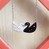 Moderna Cadena para Clavícula de Ganso y Pato Estilo Coreano para Mujer, Versátil y de Alta Gama, Exquisita y que No se Desvanece, Cadena de Amistad